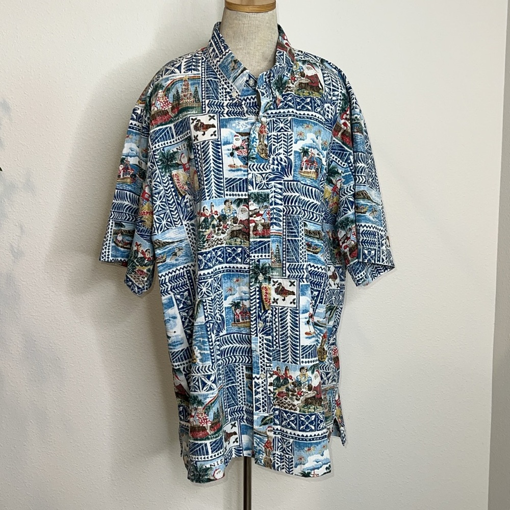 Reyn Spooner Mele Kalikimaka Limited Issue Christmas Hawaiian Shirt